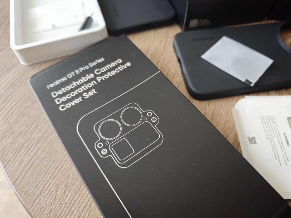 realme GT 8 Pro 16/512GB – отличен комплект + камера модул + 2 кейса