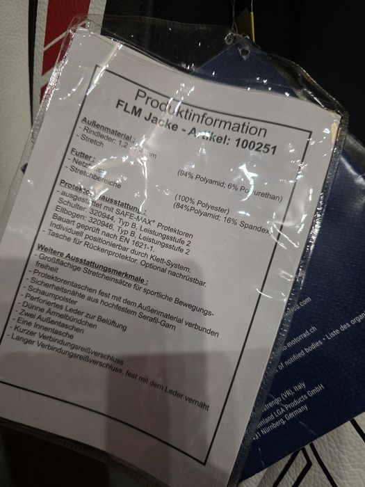 Мото яке FLM размер 48