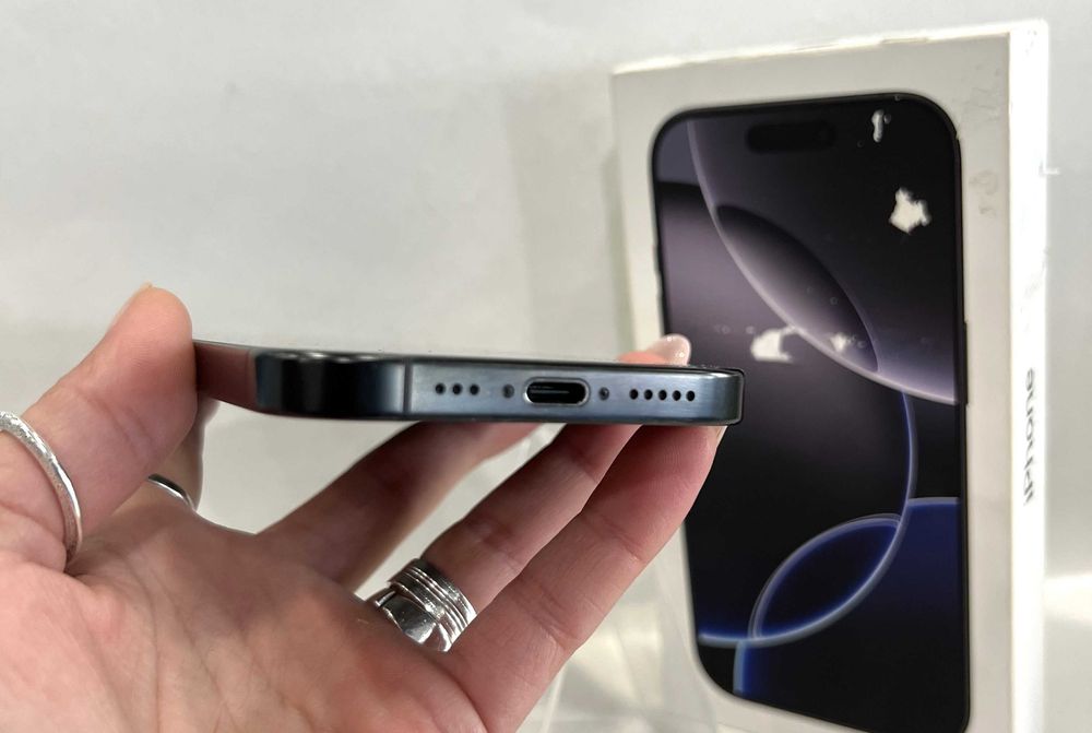 iPhone 16 Pro, 128GB, garantie,  Black Titanium!