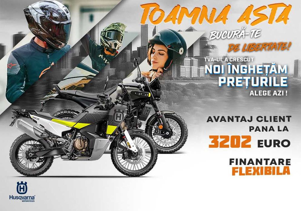 Motociclete Husqvarna (Yamaha,Honda,Kawasaki)