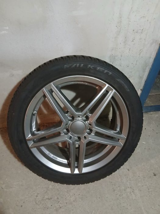Jante  aluminiu 17 cu cauciucuri de iarnă