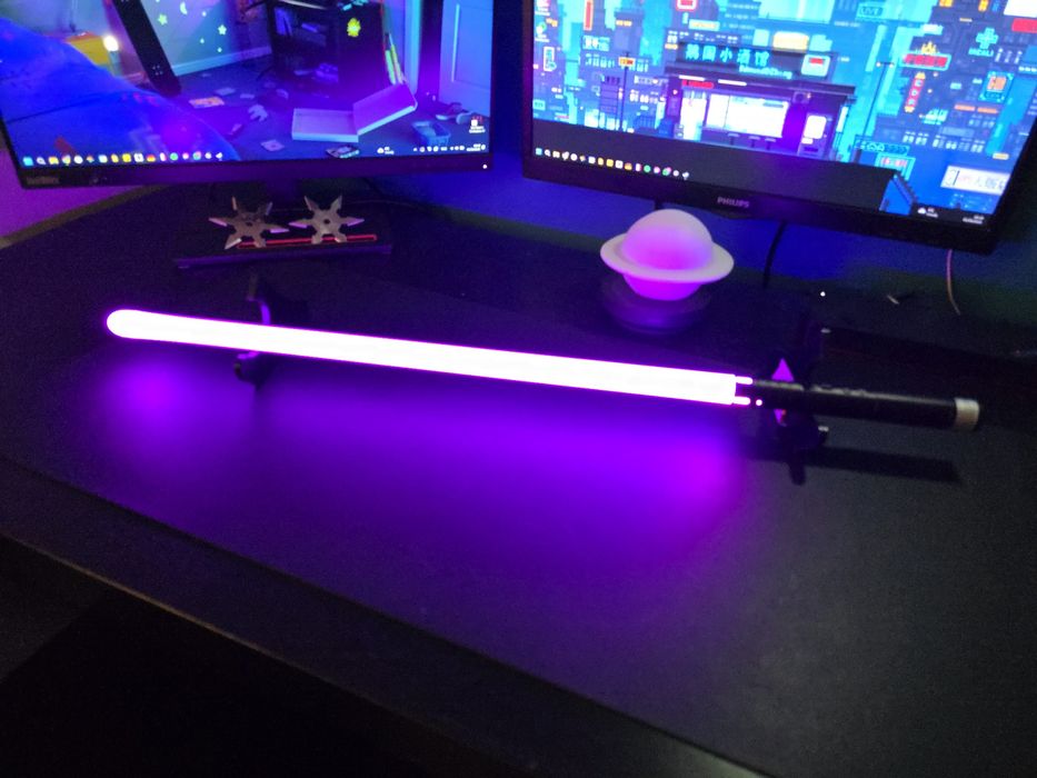 Lightsaber Star Wars 74 cm - Sabie RGB Razboiul Stelelor - Idee Cadou