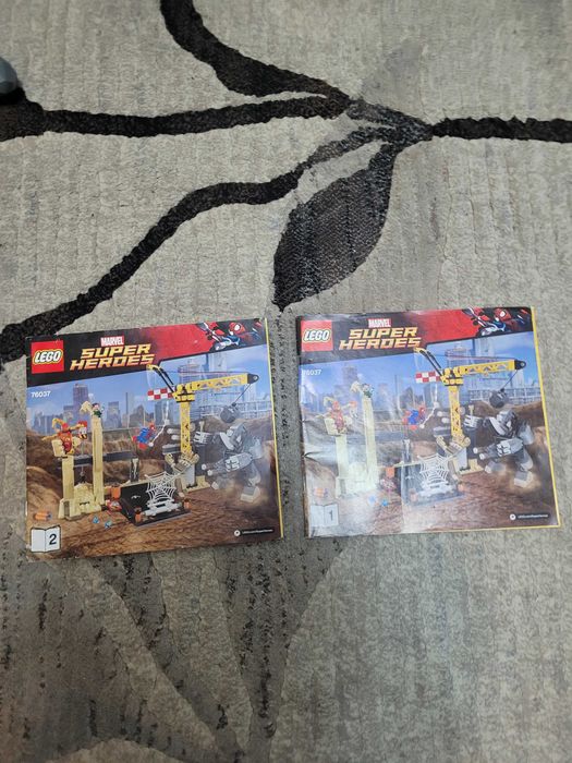 LEGO Marvel Super Heroes 76037 Rhino and Sandman Super Villain Team-up ...