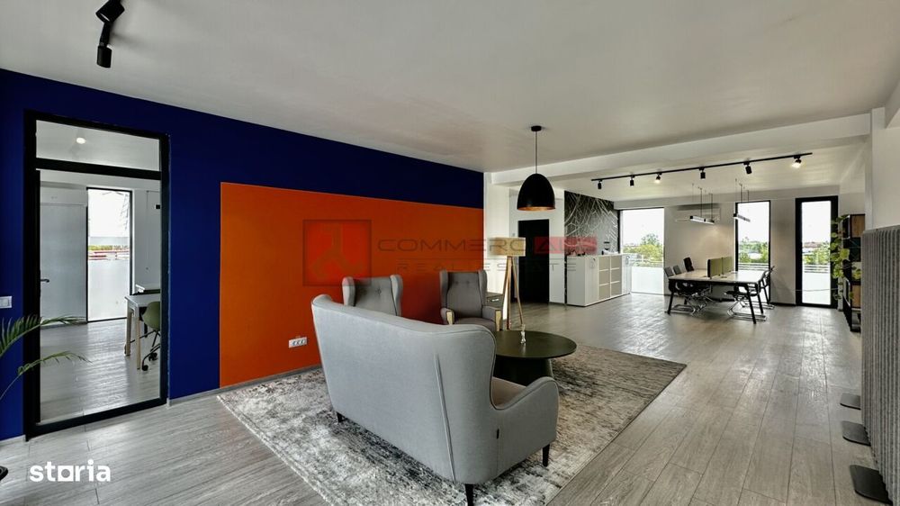 Spatiu Birouri | 190 Mp | Mobilat | Utilat | Harmanului