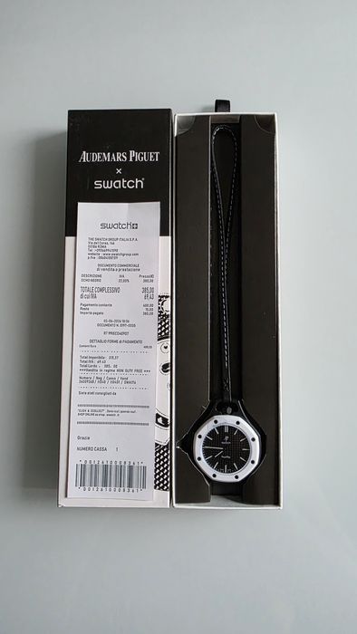 Ap x swatch royal pop