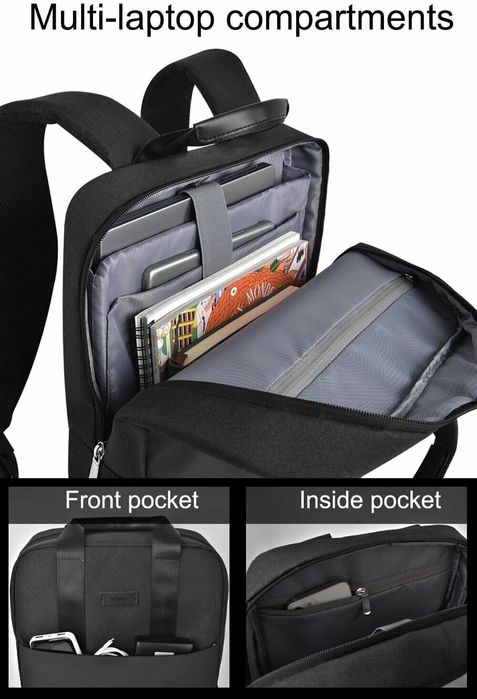 Рюкзак для ноутбука Минималистичный рюкзак Wiwu, 15.6