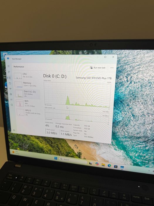 Laptop Lenovo ThinkPad T14 Gen 3 Intel i7, 48GB RAM, 1TB NVMe