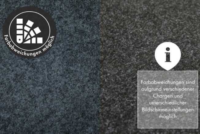Външен мокет Field Anthracite, 133 x 400 см, килим за външна употреба за тераса