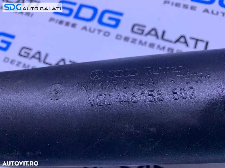 Conducta Admisie Presiune Turbosuflanta Audi A3 8P 1.9 TDI BKC BXE 2004 - 2013 Cod 1K0129654AA  [S0156]