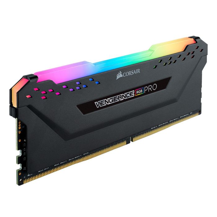RAM Corsair Vengeance RGB PRO, 64GB (2×32GB), DDR4, 3200MHz, CL16