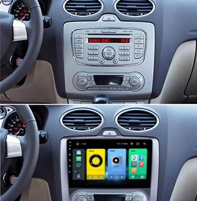Мултимедия Android CarPlay за Ford Focus 2005–2011 Камера за заден ход
