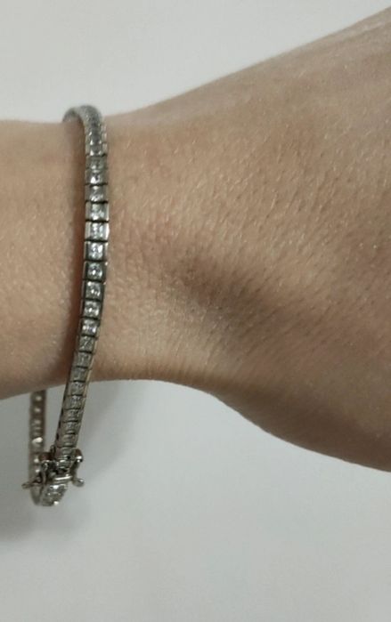 Brățară argint 925 cu zirconii