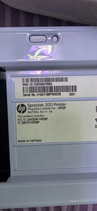 Фото принтер HP Sprocket 200