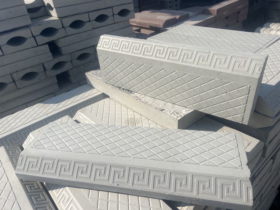 Брусчатка 6см. Бордюр Поребрик