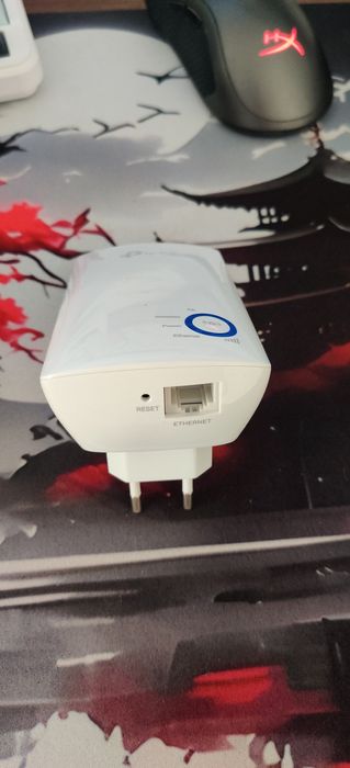 Wireless Range Extender TP-LINK TL-WA850RE, 300 Mbps, alb