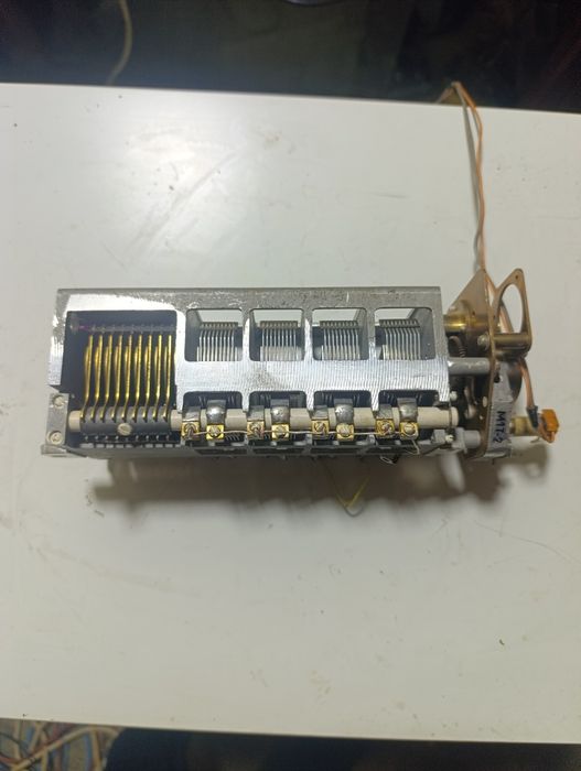 Condensator variabil rusesc cu servomotor 5 sectiuni