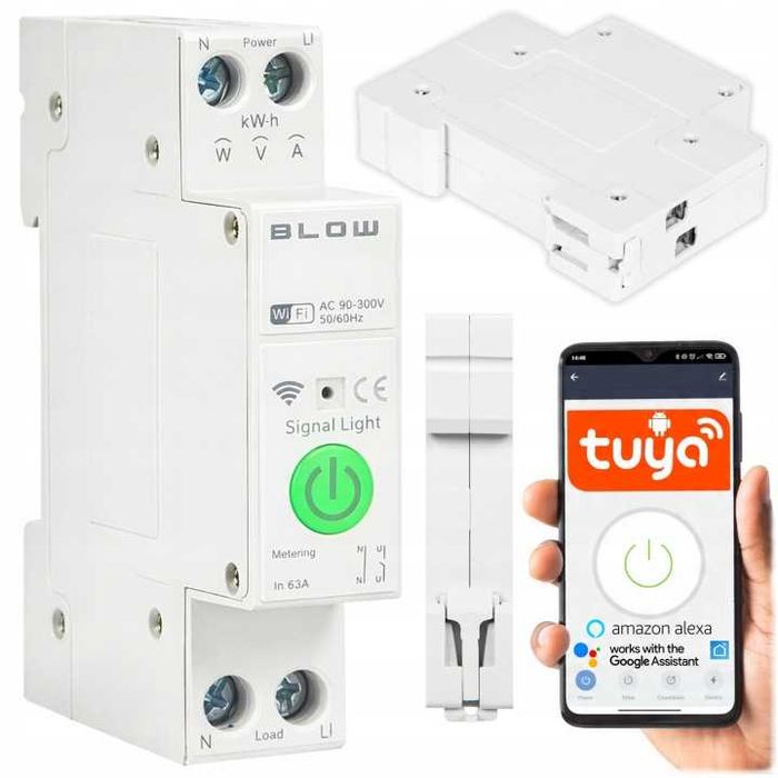 WiFi smart ключ TUYA, програматор, таймер за бойлер, електромер