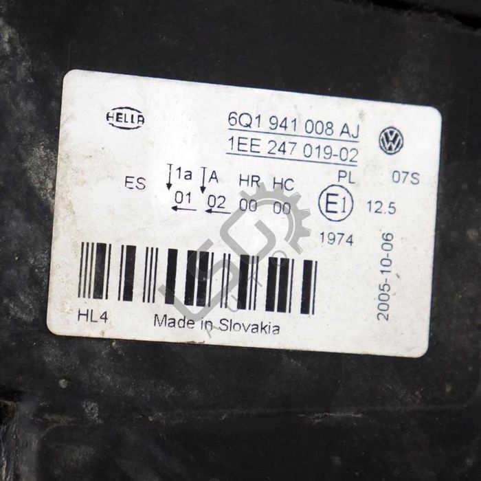 Десен фар Volkswagen Polo IV (9N) 2001-2009 ID:111591