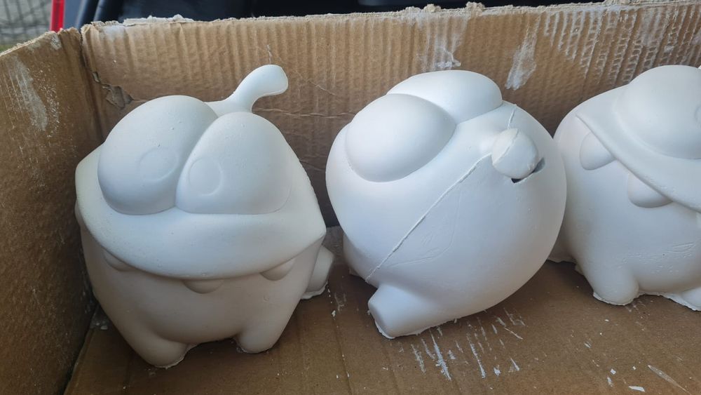 Гипсовые фигурки, копилки