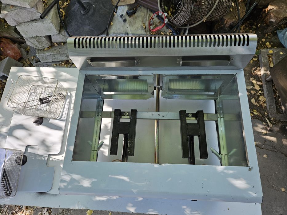 Фритюрник специално за пържене на мекици понички голяма вана