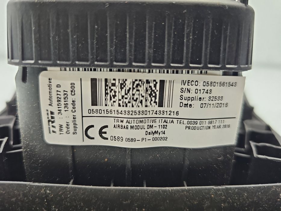 Airbag volan Iveco Daily VI [Fabr 2014-2025] 05801561543