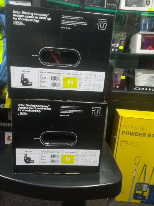 Legături splitboard noi Union Explorer M și L