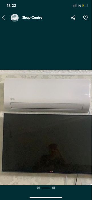 Продается кондиционер Midea (на 39 м²)