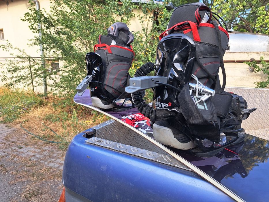 Placa Snowboard + Boots(Klapari)- folosit foarte putin