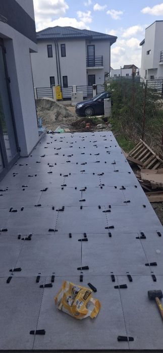 Tencuiala mecanizata, Glet si finisaje interioare