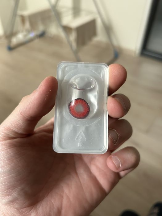 Vand lentile de contact.