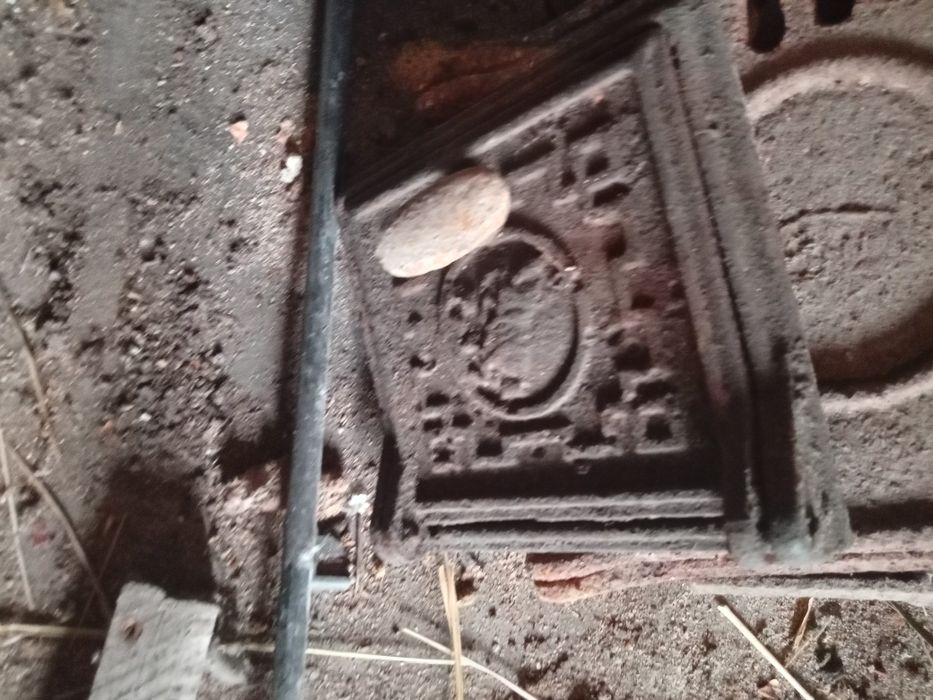 Двери на печку с отливкой