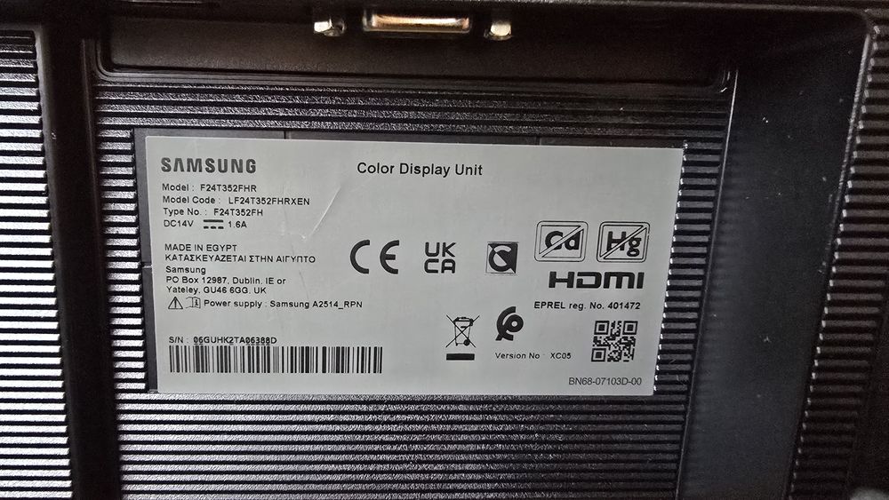 Монитор Samsung F24T352FHR