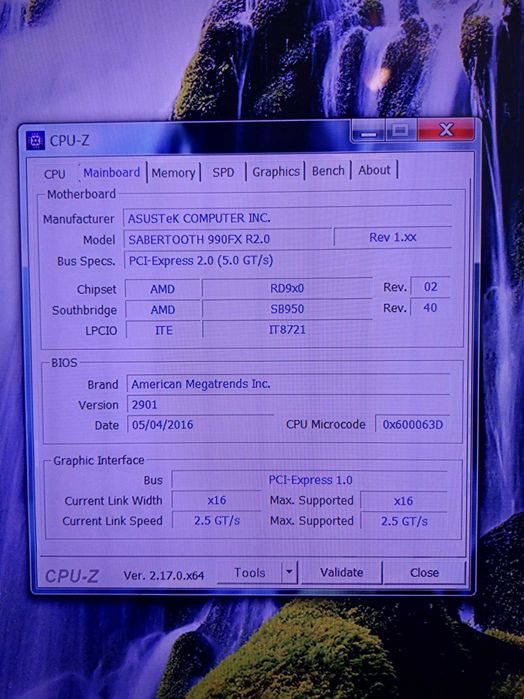 Placa de baza ASUS TUF SABERTOOTH 990FX R2.0