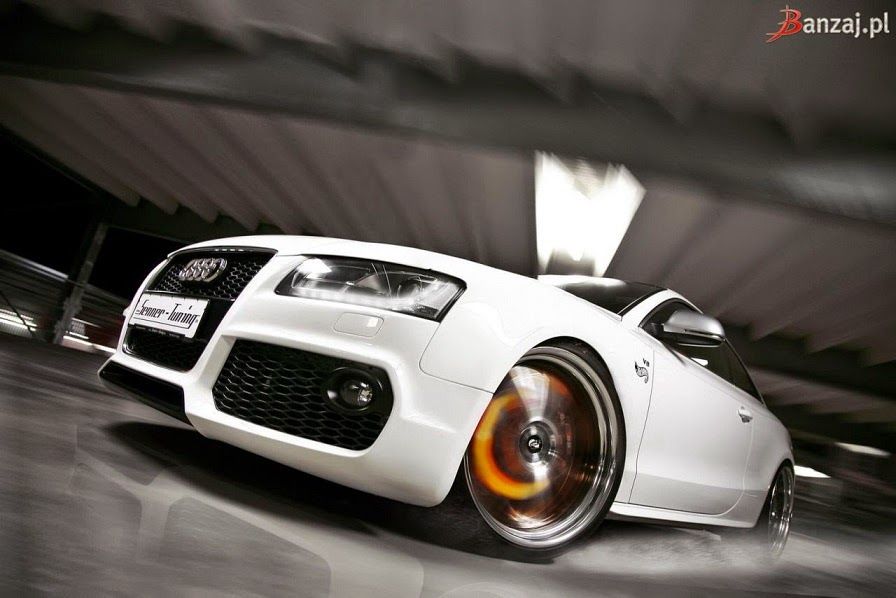 Praguri laterale Audi A5 8T S-Line bandouri sport ornament