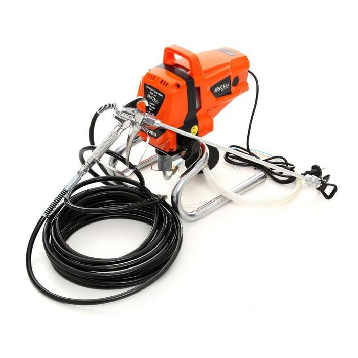 Pompa zugravit vopsit airless electrica cu piston 8kW KraftDele 1744 + Sablon Gratis