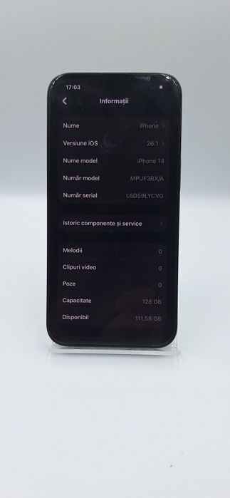 IPhone 14 128Gb 77% Baterie Garantie/Factura #49425