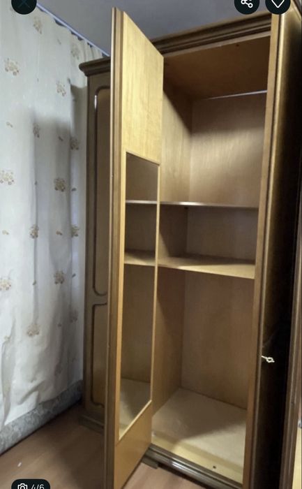 Dulap haine, sifonier din lemn masiv