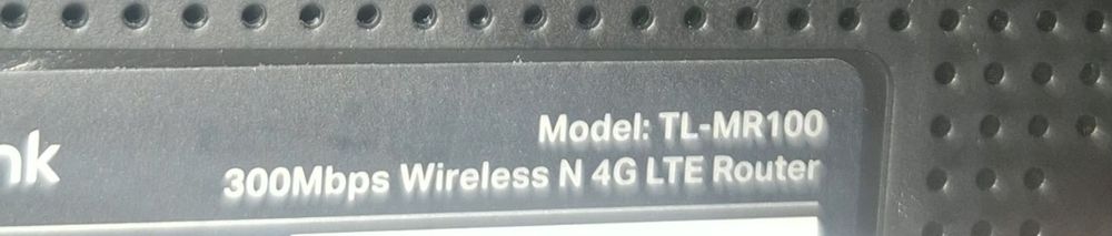 4G Router TL-MR 100 300Mbps