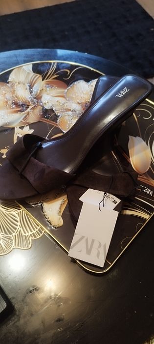 Нови чехли Zara 41 размер