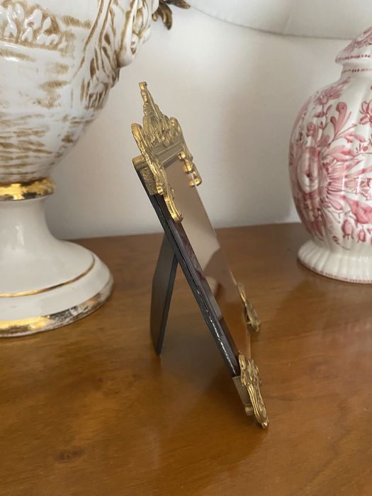 Rama in bronz cu oglinda