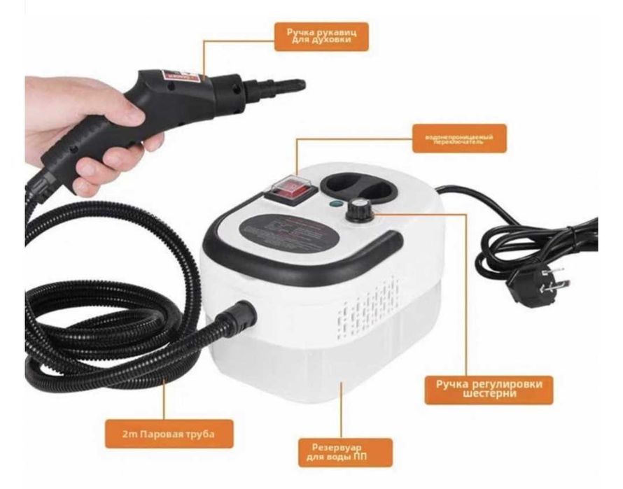 Пароочиститель MULTI -FANCTION CTEAMCLEAR HX-860 белый