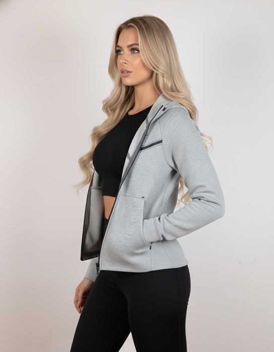 Nike Tech Fleece Windrunner - Оригинално дамско горнище размер M