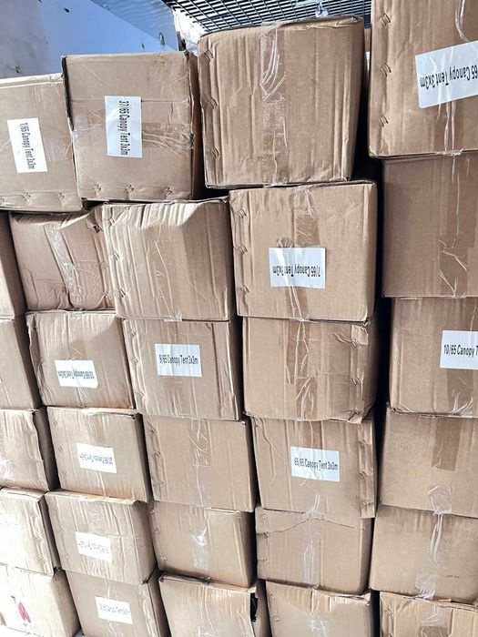 Зонт с тентом 3х6m BLUE   в ассортименти 3х3, 3х4, 3х6