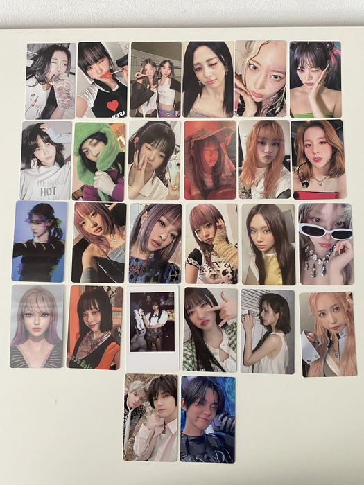 Kpop photocards/фотокартички Aespa, Txt, New jeans, Dreamcatcher, Le sserafim, Idle