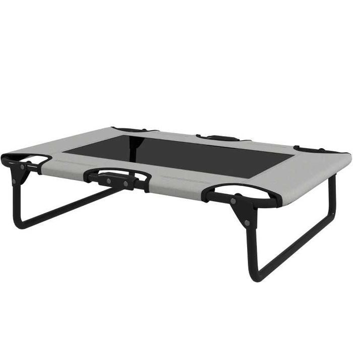 PawHut повдигнато легло за кучета, сгъваемо