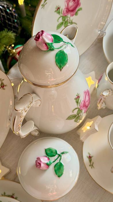 Антикварный чайный - кофейный сервиз Furstenberg Германия