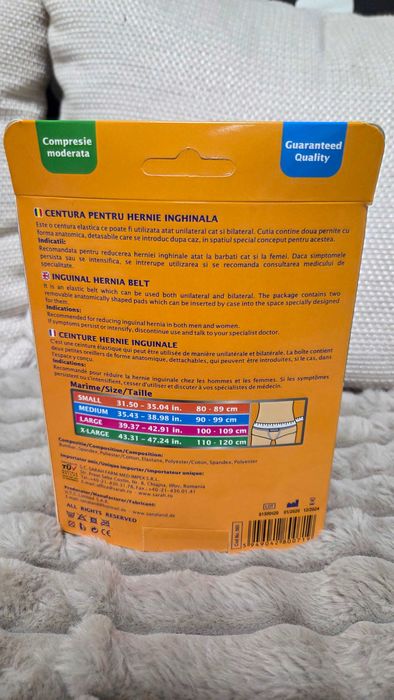 Centura hernie inghinala Sana