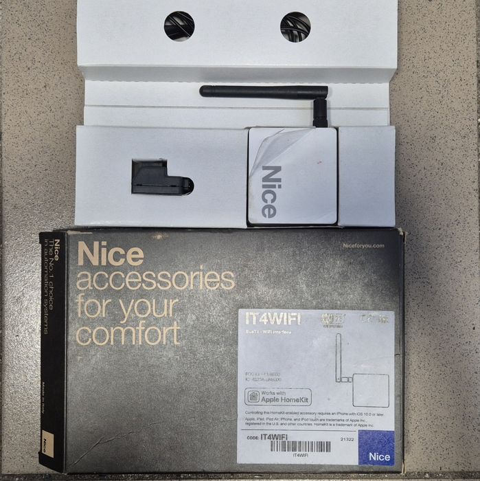 Modul de comanda wifi pentru automatizari Nice It4wifi deschidere porti bariere prin aplicatie