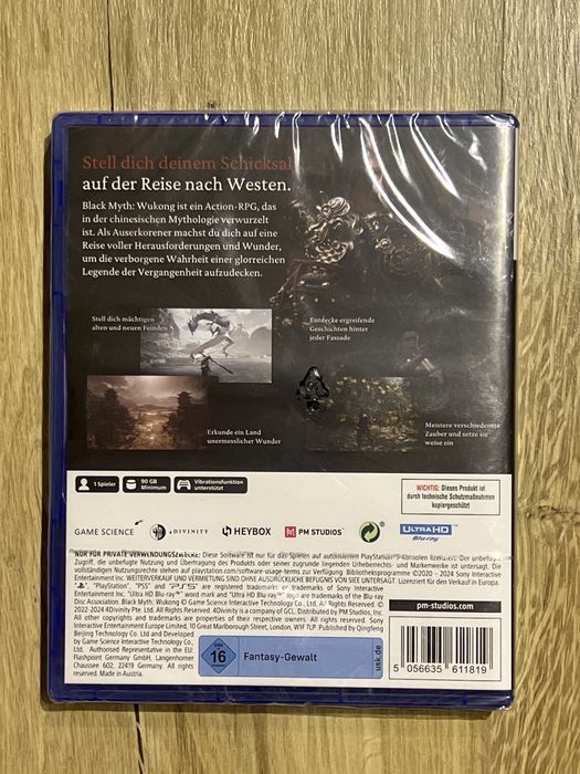 Wukong.  Joc PlayStation 5 ( nou, sigilat)