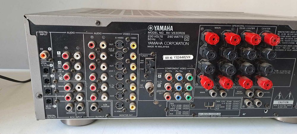 Yamaha RX V 630 RDS Amplificator Receiver Masiv 180W x 6